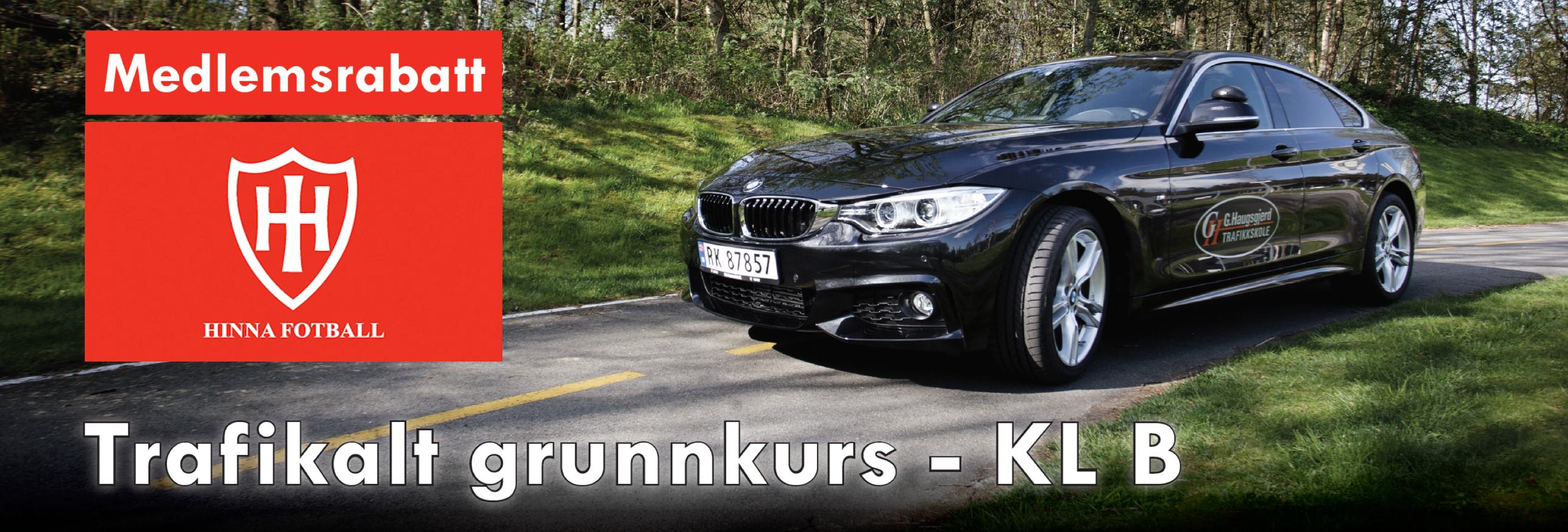 Trafikalt Grunnkurs i det nye klubbhuset